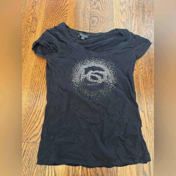 bebe black top - Picture 1 of 1